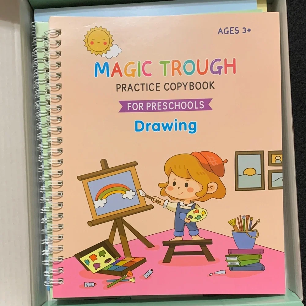 Magic Trough Writing Reusable Practice Book Set - Picture 3 of 10
